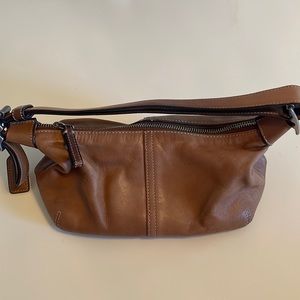 Vintage Coach leather handbag